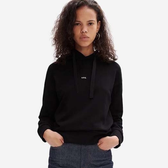 A.P.C. cotton sweatshirt Hoodie Christina - Picture 2 of 6
